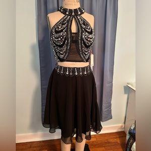 Black 2 piece Formal Wear
